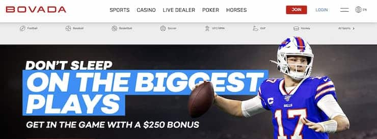 Bovada Homepage - Online Gambling MA