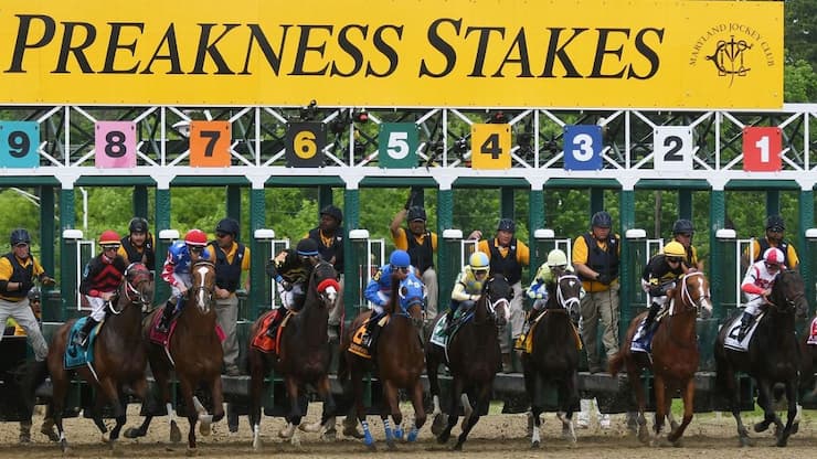 The Preakness Stakes is the top Maryland horse racing event