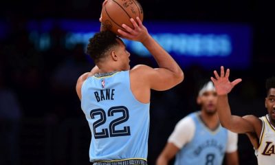 Memphis guard Desmond Bane (knee) is listed as questionable to play today vs Portland