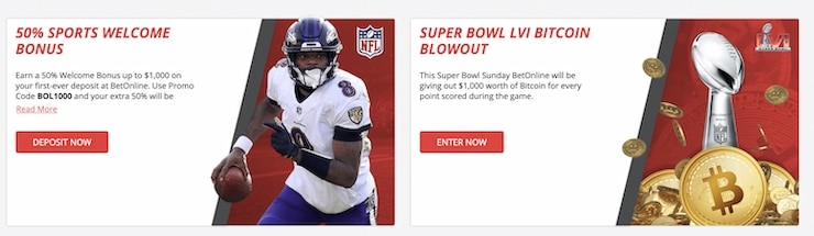 Bet on the Super Bowl in South Dakota with BetOnline.