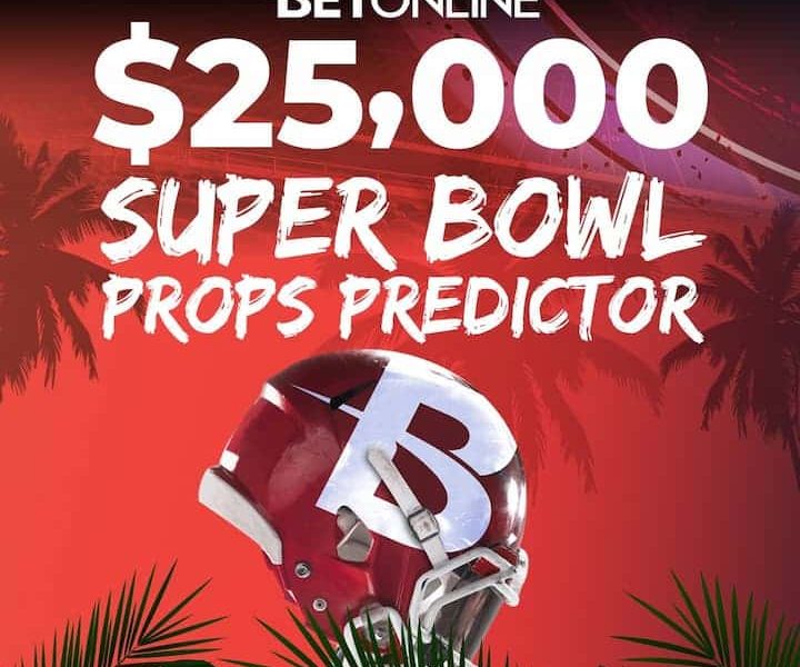 BetOnline Super Bowl props predictor