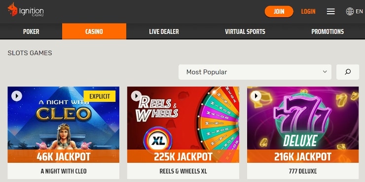 Bitcoin Casino Apps - Ignition