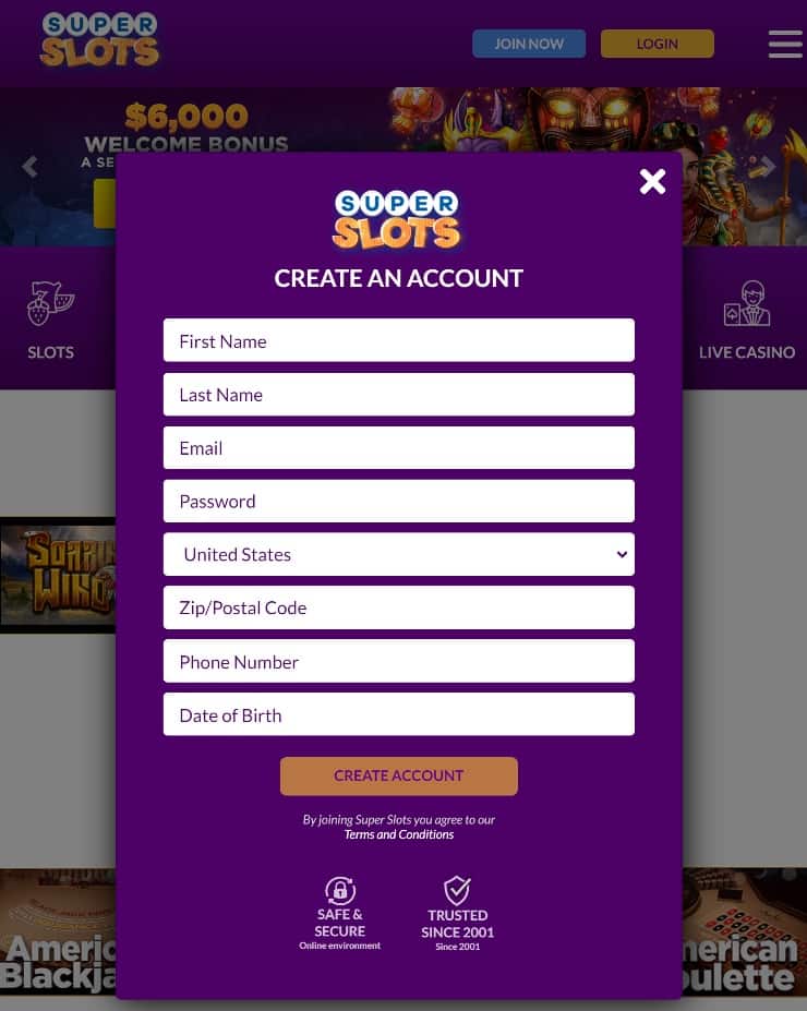 California Casino Apps - Register