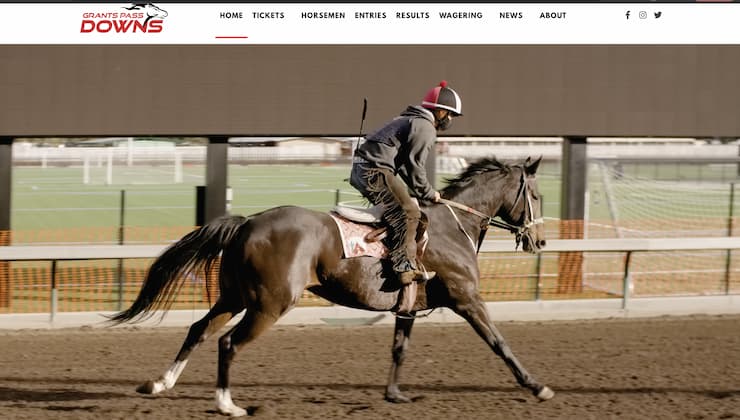 Grants Pass Downs Homepage - Oregon Horse Racing 