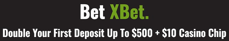 Double your first deposit at XBet for West Virginia Sports Betting