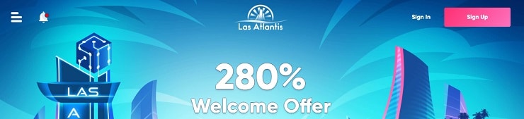 Las Atlantis Casino Welcome Bonus