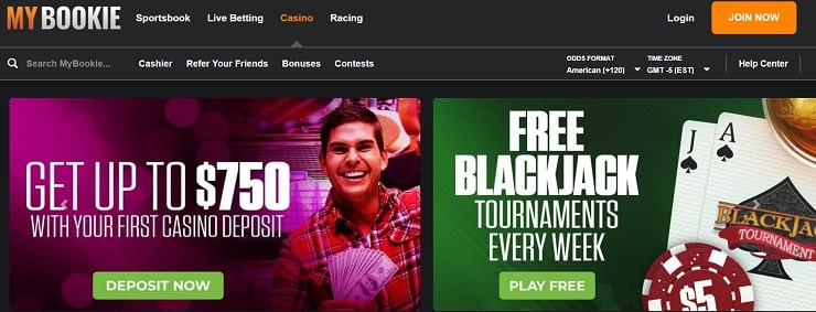 MyBookie Casino Promotions