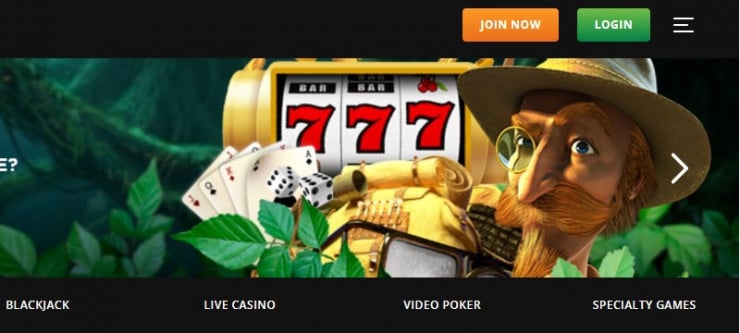 Wild Casino Homepage - Join Now