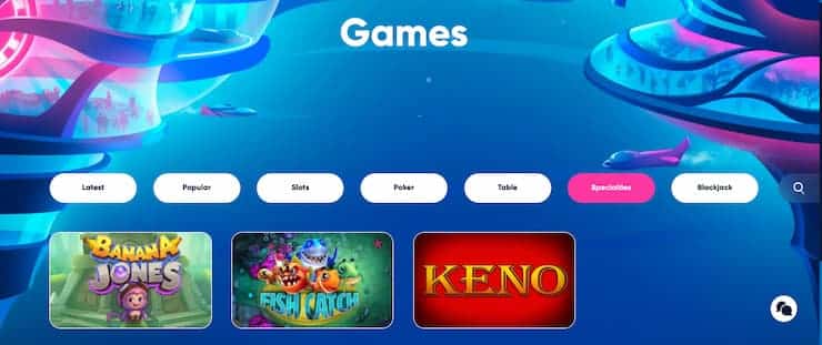 Las Atlantis keno online games