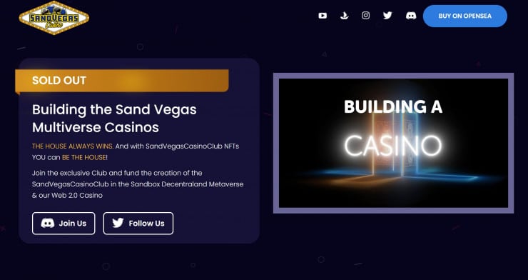 SandVegas Casino