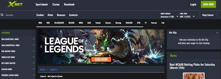 Xbet Home Page Esports