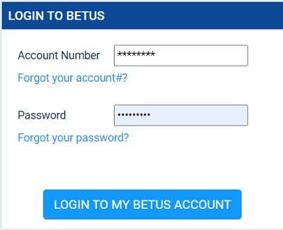 BetUS Mobile Sign In