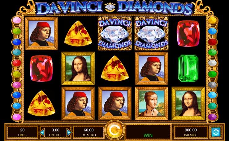 Da Vinci Diamonds Online Slot