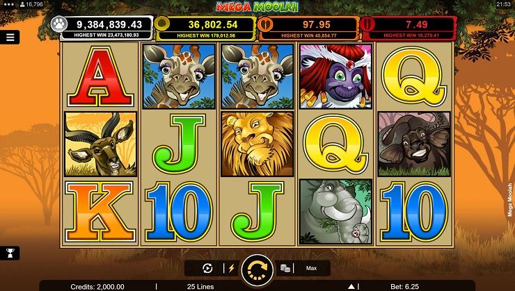 Is Mega Moolah available in online casinos?