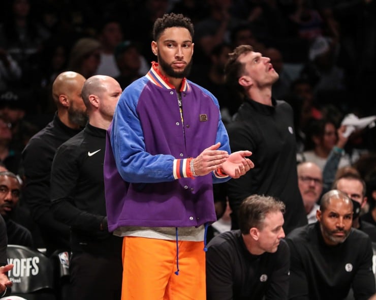 Ben Simmons left Brooklyn Nets group chat after being asked to play in  Celtics series