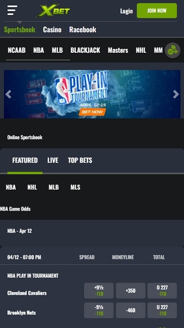 Xbet Texas Sports Betting Mobile Site