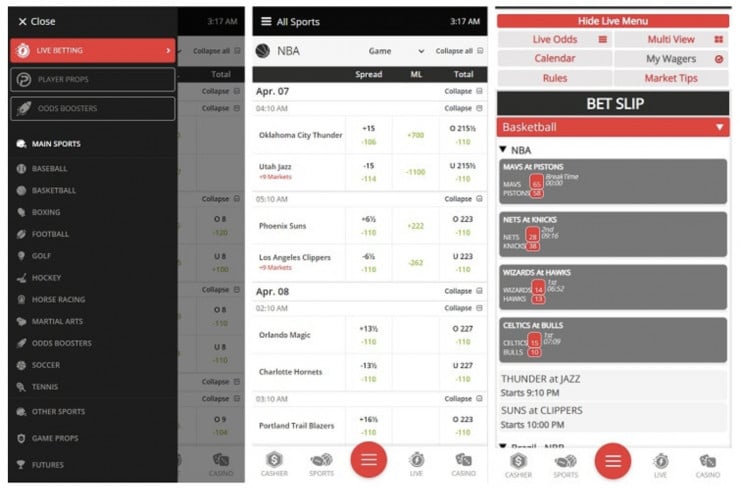 BetOnline - Best Ohio Sports Betting Mobile Application