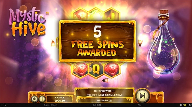 Mystic Hive Slot Review - Free Spins