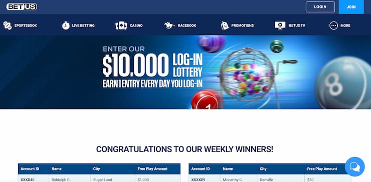 betus - california lottery login $10k