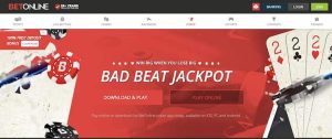 BetOnline homepage - The best crypto poker sites 