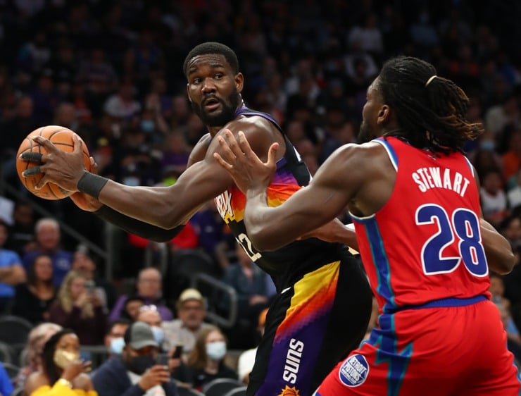 Deandre Ayton Next Team Odds, Pistons' Odds Increase by 25%