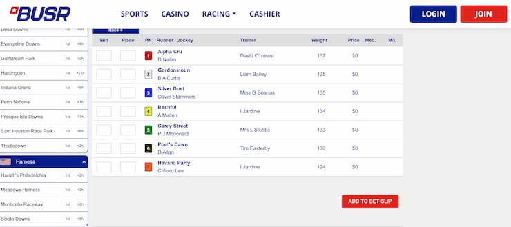 BUSR - Best horse racing betting apps