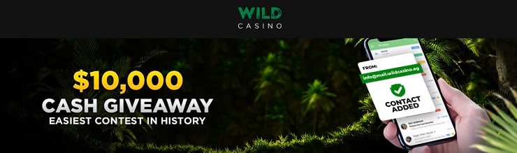 Wild bitcoin casino $10,000 Giveaway