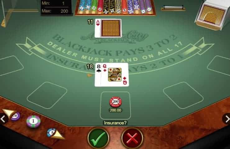 American blackjack live dealer