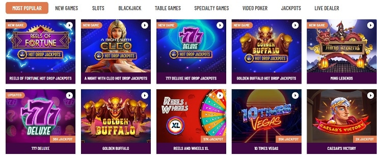 Best Online Casinos - Games