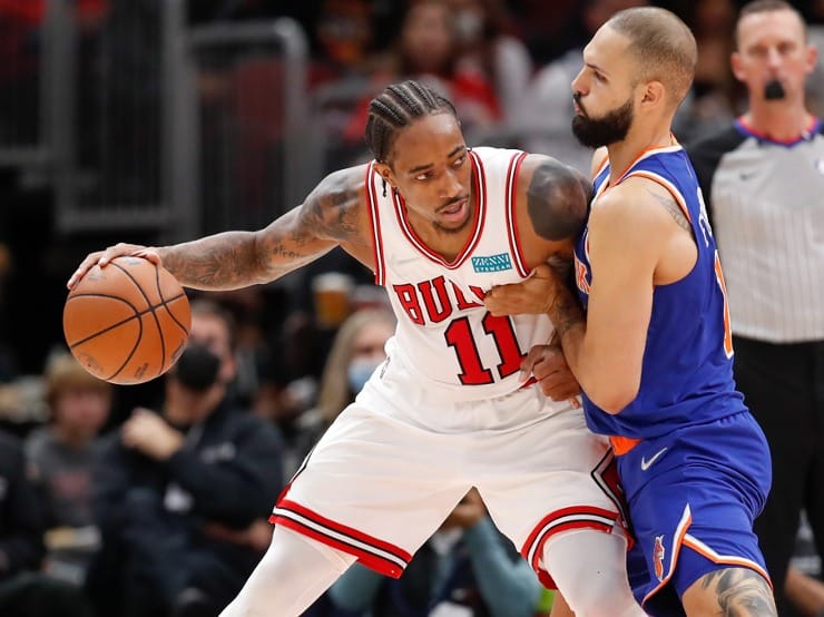 DeMar DeRozan on play with Bulls: "I'm trying to inherit ghost of Michael"
