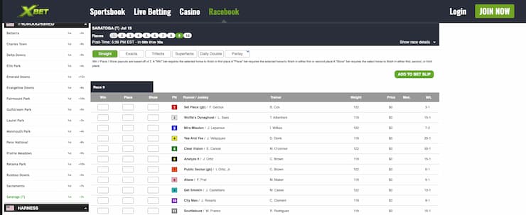 best nevada horse racing betting sites - xbet