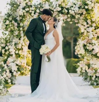 76ers' Tobias Harris marries fiancée Jasmine Winton at New York wedding