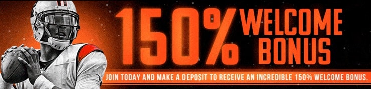 BetNow 150% Welcome Bonus