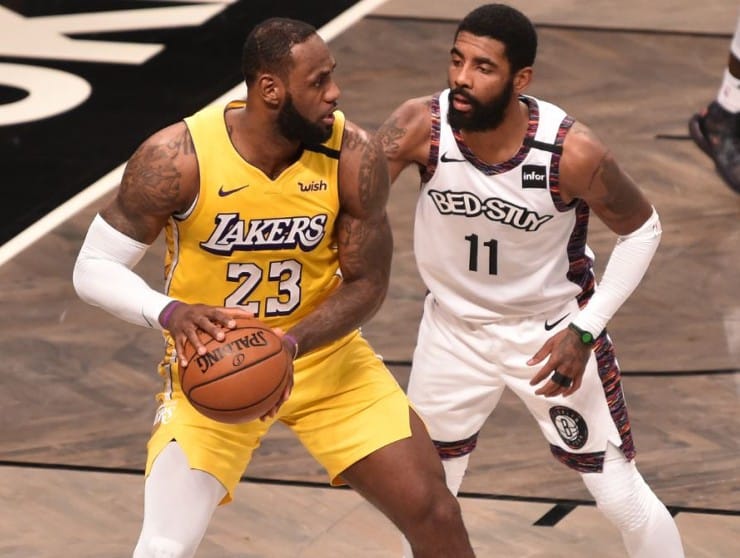 Lakers offering first-round draft picks for Kyrie Irving
