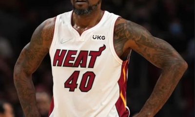 Pat Riley says Heat will retire jersey of Udonis Haslem