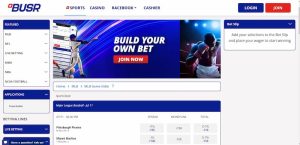 BUSR - NFL betting site homepage