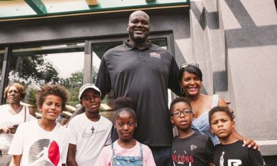 Shaquille O'Neal on buying gifts for fans: "It's all about the kids"