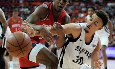 Spurs sign guard Jordan Hall to two-way contract