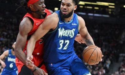 Timberwolves’ Karl-Anthony Towns suffers calf strain injury