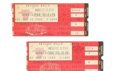 Bulls Michael Jordan NBA debut ticket stubs could sell for $300K at auction