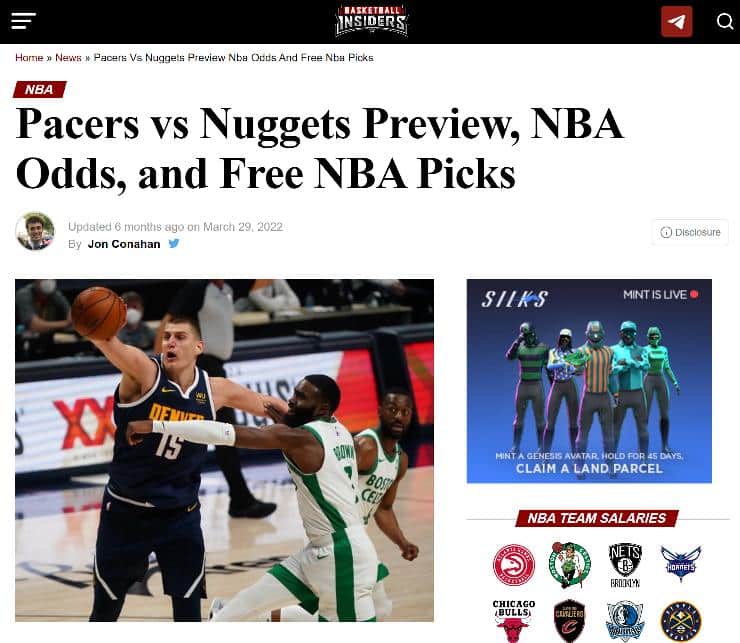 NBA Spread Picks