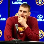 Nuggets Nikola Jokic first player with 43/14/8/5 on 50% FG since Larry Bird