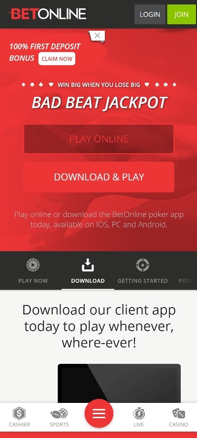 PA casino apps - BetOnline