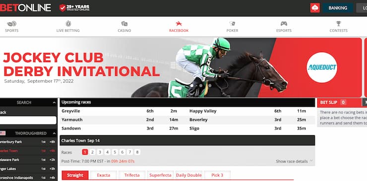 betonline - best horse racing betting app