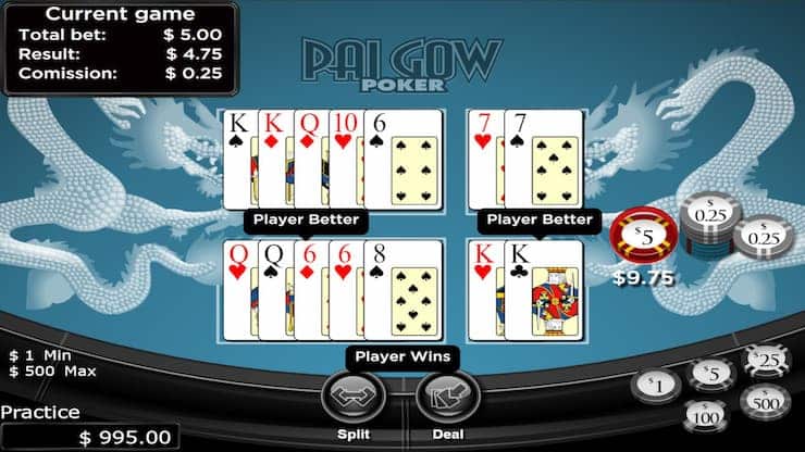 Bovada Pai Gow Poker Free Play
