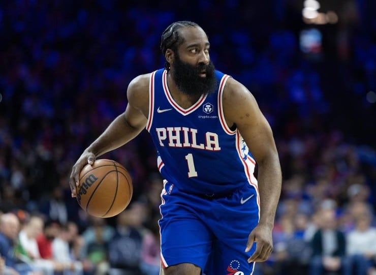 76ers guard James Harden on his explosiveness: "It's getting there"