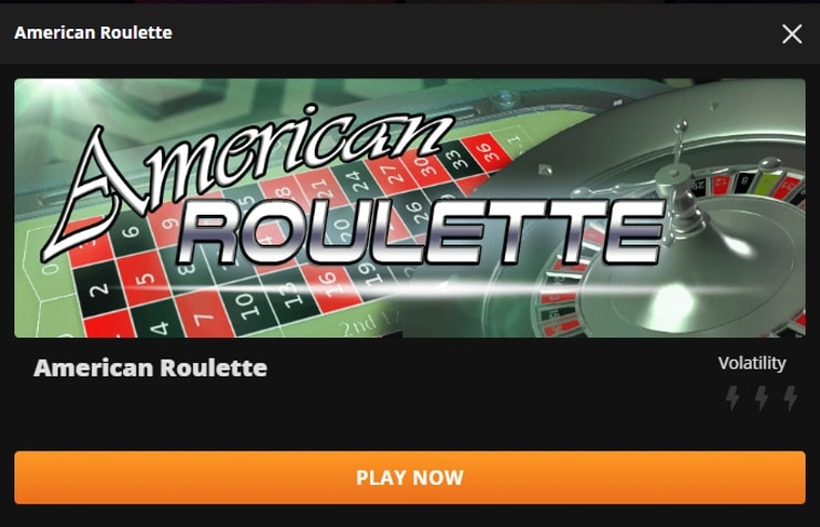 Bitcoin Roulette - American Roulette