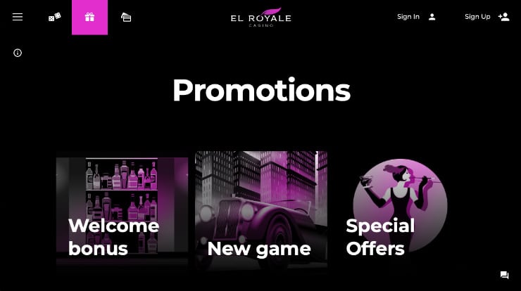 El Royale Promotions Online