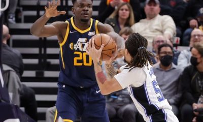 Jazz center Udoka Azubuike practices for first time in seven months