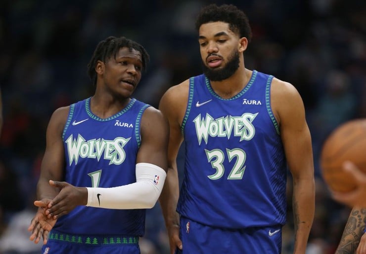 Karl-Anthony Towns wants Anthony Edwards to stop eating Popeyes